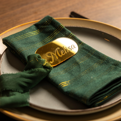 Namensschilder Tischdeko