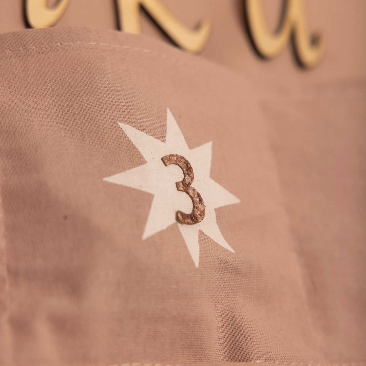 Adventskalender aus Stoff