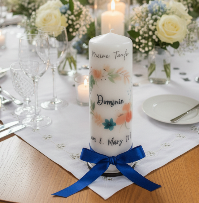 Taufkerze
