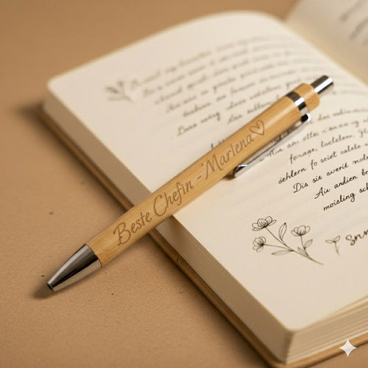 Bambus-Kugelschreiber